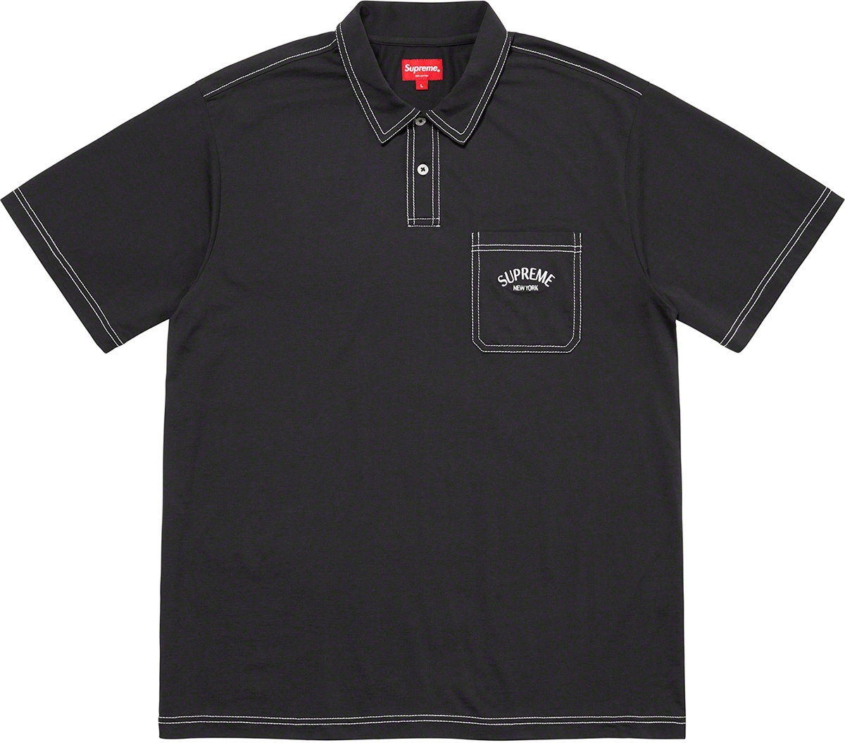 Contrast Stitch Polo view 2